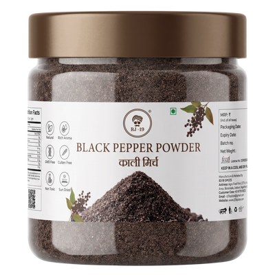 RJ-19 Premium Black Pepper Powder (Kali Mirch Powder)