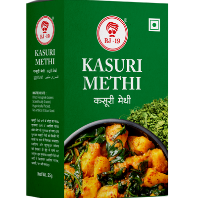 RJ-19 Premium Kasuri Methi (Dried Fenugreek Leaves)